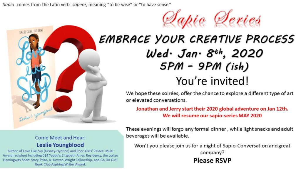 SapioSupper Creative Process Invite